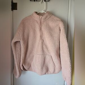 Forever 21 Soft Pink Cowl Neck Sweater